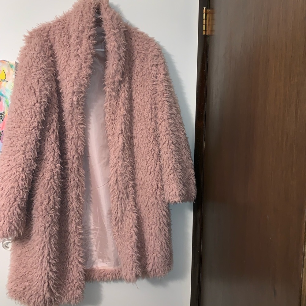 Furry coat